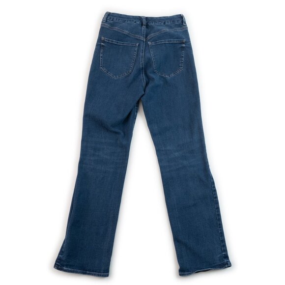 EXPRESS Modern Straight Super High Rise jeans size S - Picture 3 of 8